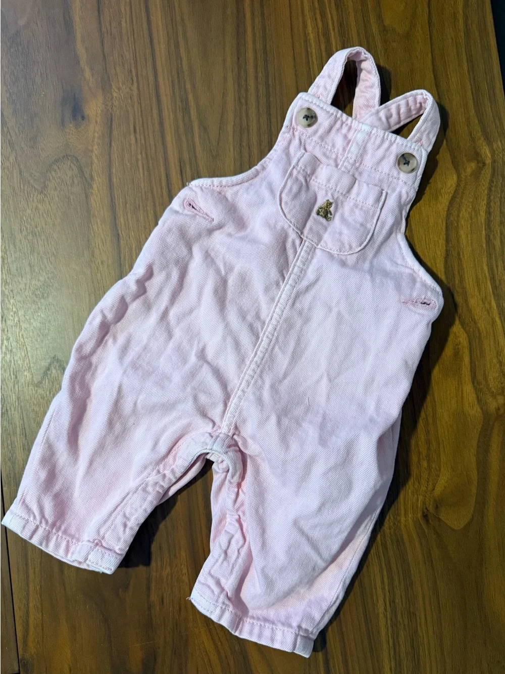 Baby Gap Overalls - Pink 0-3MO